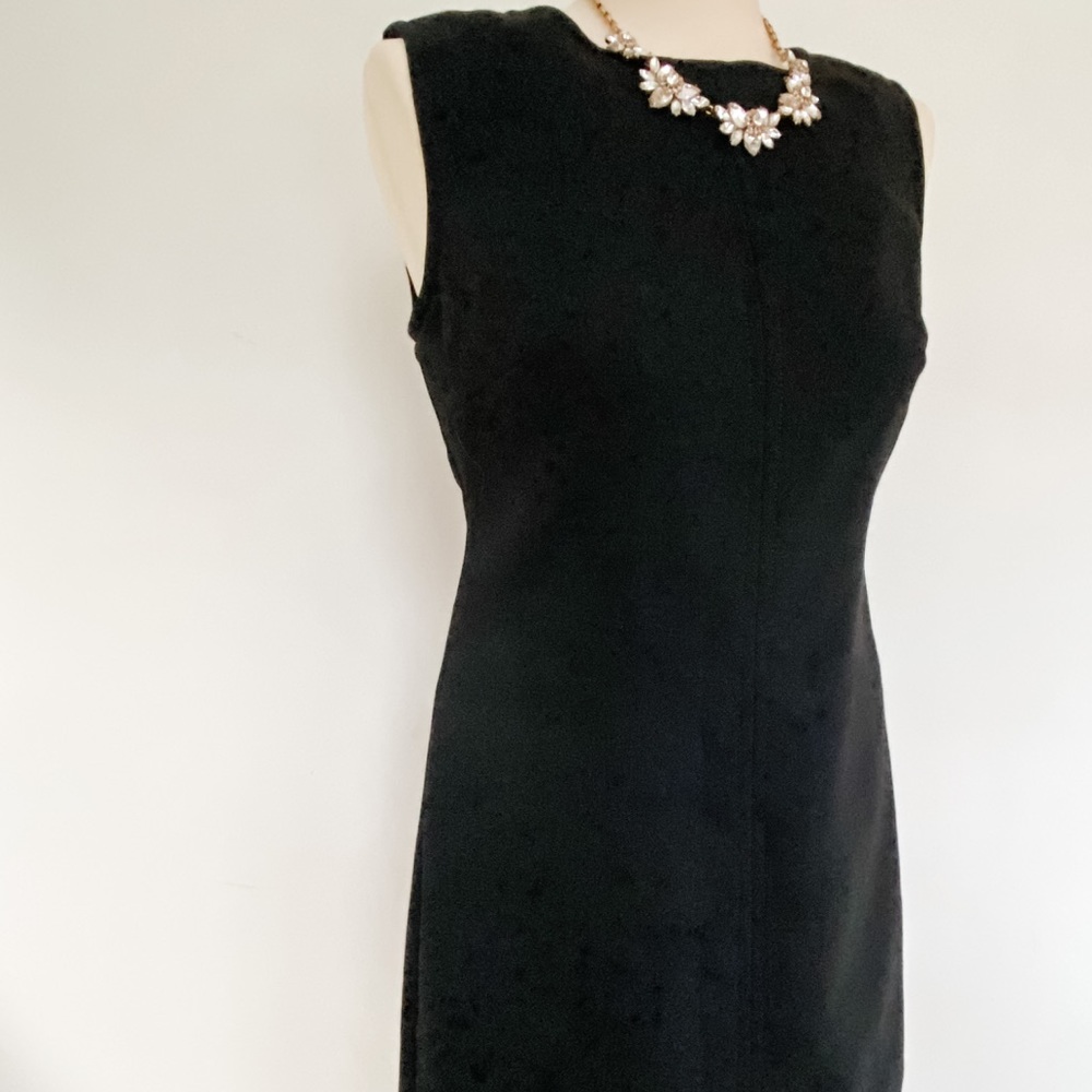 NWT Talbots Little Black Dress Sleeveless Sheath 6 - Picture 7 of 7